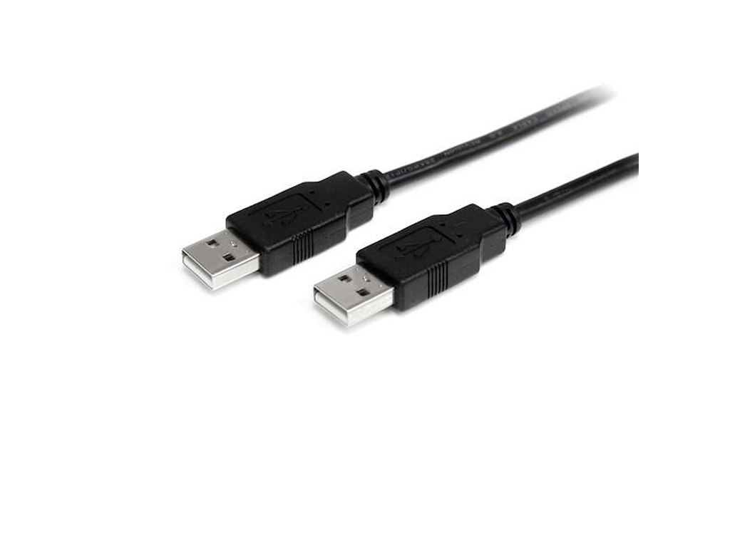 StarTech.com 1.0m USB 2.0 A-A USB-kabel 2 m USB A Sort
