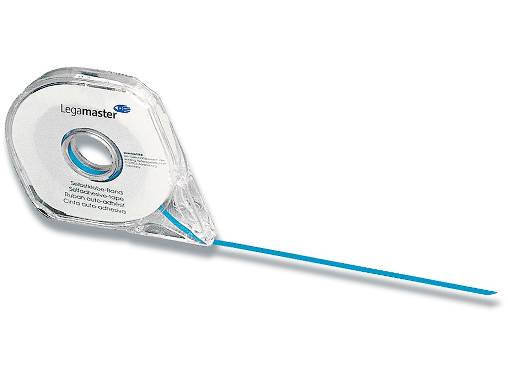 Tavleinddelingstape, Blå, 2.5 mm, 16 m, Legamaster Selvklæbende