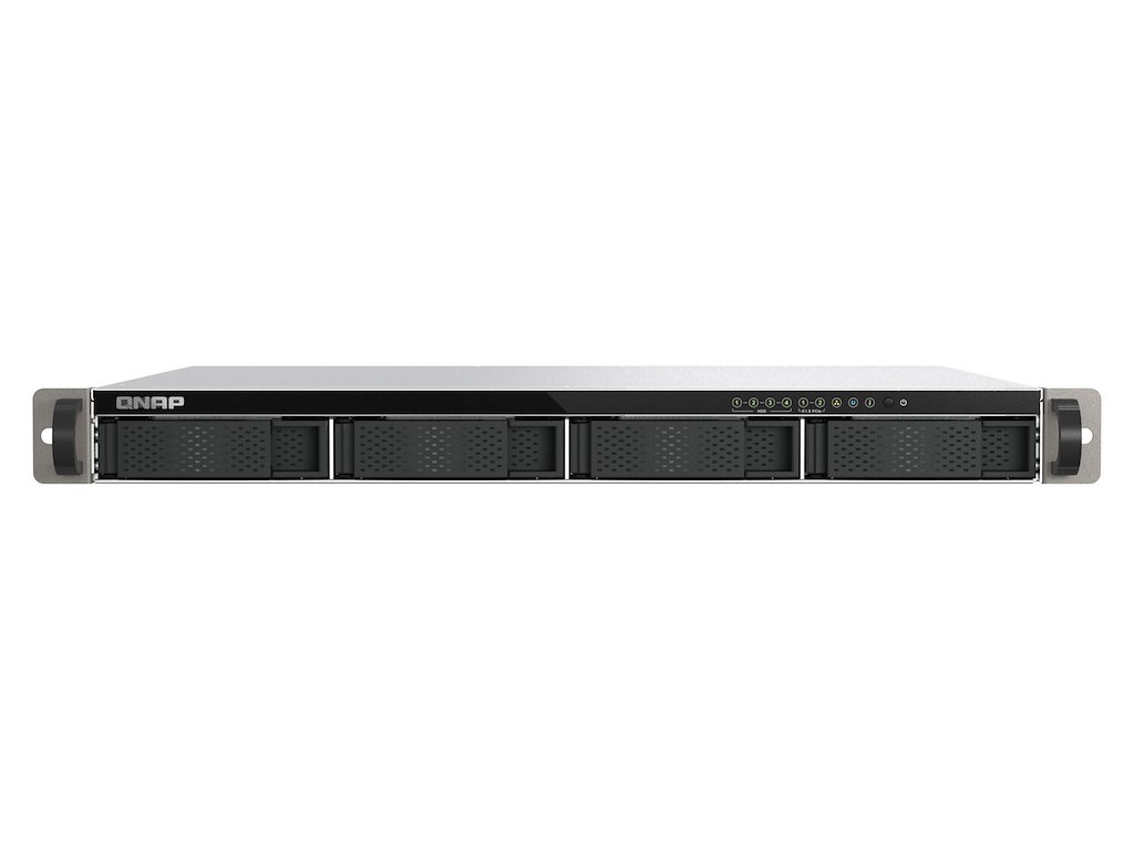 QNAP TS-H665U-RP Lagringsserver Stativ (1U) 8 GB DDR5 0 TB QNAP QTS Sort
