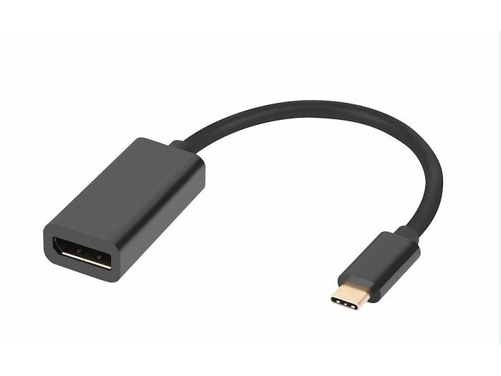 Microconnect MC-USBC-DPF1.2 videokabel adapter DisplayPort USB Type-C Sort