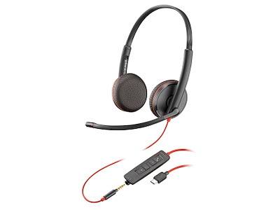 HP Poly Poly Blackwire C3225 Stereo USB-C Headset