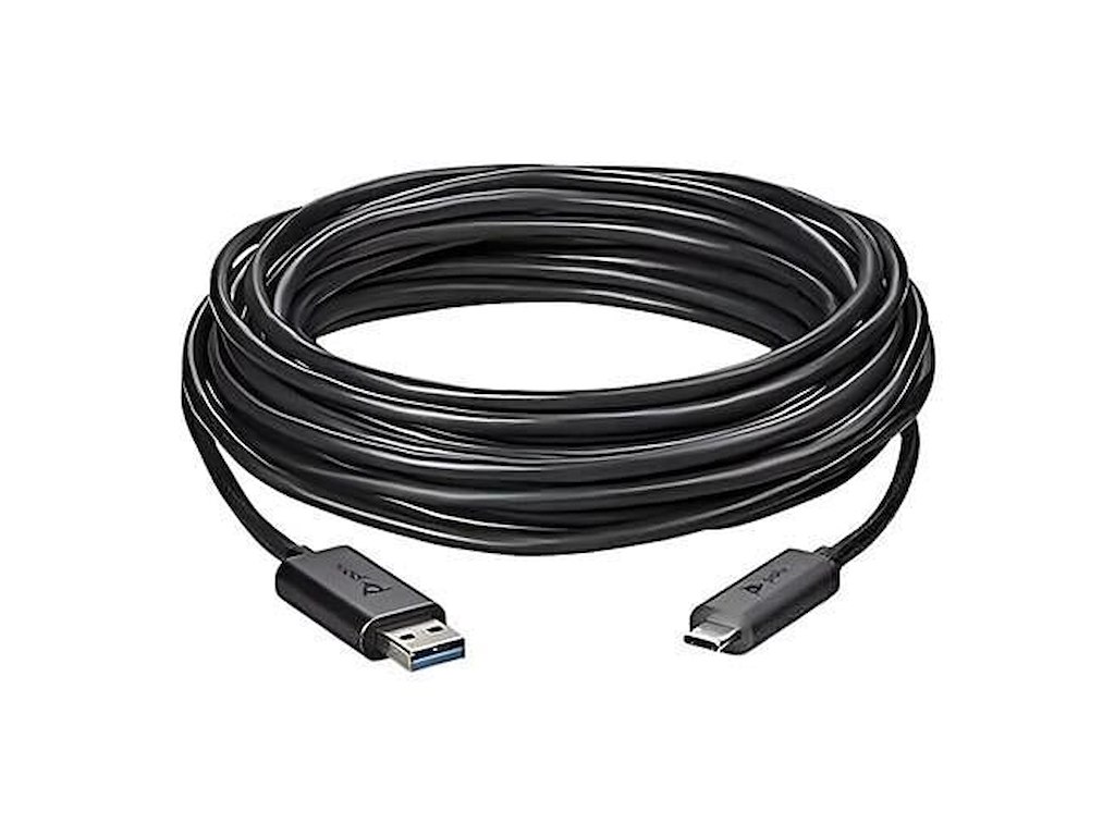 HP Poly Active Optical USB 3.1 Cable (10M) USB-kabel USB 3.2 Gen 1 (3.1 Gen 1) USB A USB C Sort