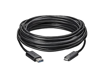 HP Poly Active Optical USB 3.1 Cable (10M) USB-kabel USB 3.2 Gen 1 (3.1 Gen 1) USB A USB C Sort