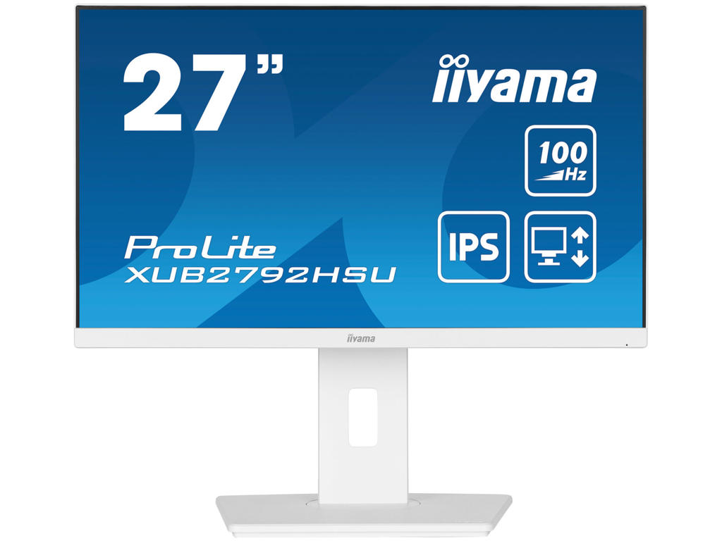 iiyama ProLite XUB2792HSU-W6 LED display 68,6 cm (27") 1920 x 1080 pixel Fuld HD Hvid