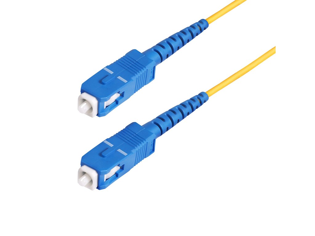 StarTech.com SPSMSCSC-OS2-100M InfiniBand og fiberoptisk kabel SC SC/UPC Gul