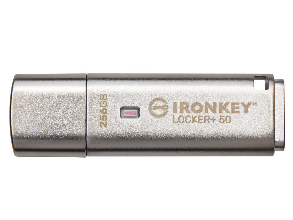 Kingston Technology IronKey 256 GB IKLP50 AES USB med 256 bit kryptering