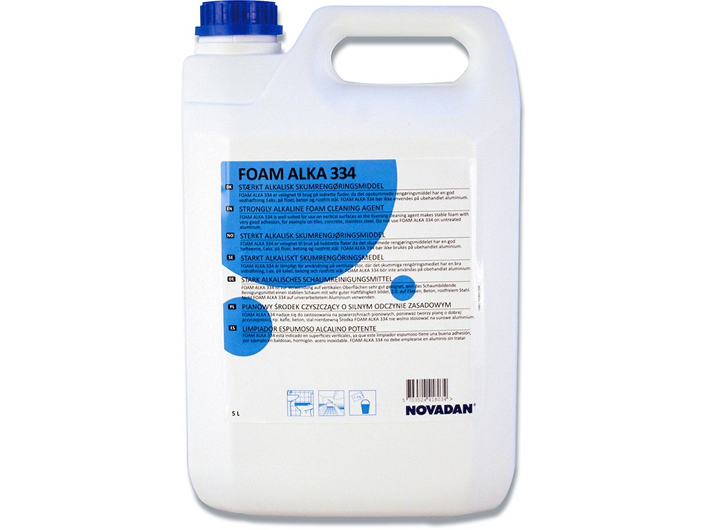 Rengøring gulvvask Foam Alka 334 5l