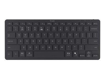 Trust Nado II tastatur Hjemme/kontor Bluetooth Tysk Sort