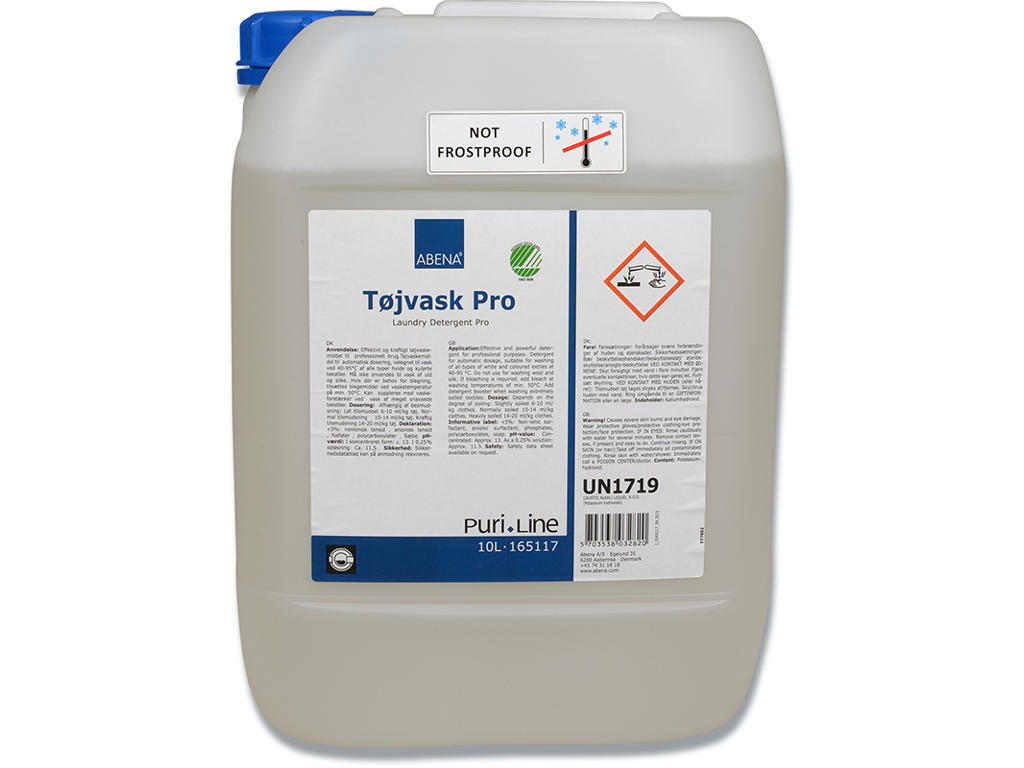 Tøjvask Pro u. parfume flydende 10L