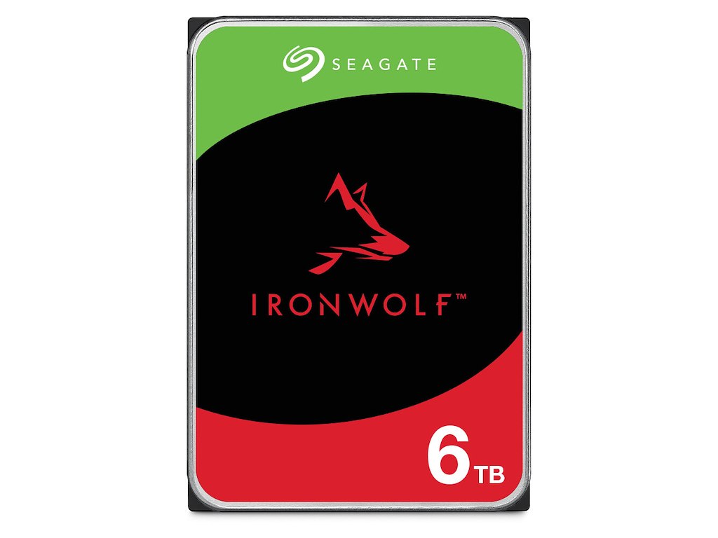 Seagate IronWolf ST6000VN006_B3 harddisk 6 TB 5400 rpm 256 MB 3.5" Serial ATA III