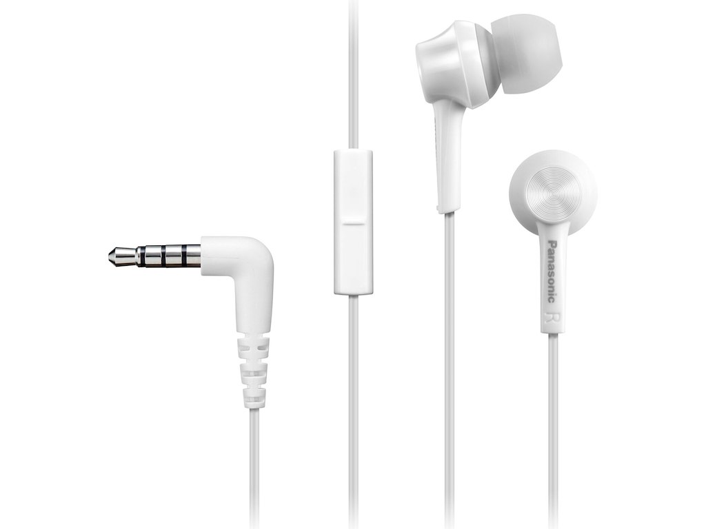 Panasonic RP-TCM115E Headset Ledningsført I ørerne Opkald/musik Hvid