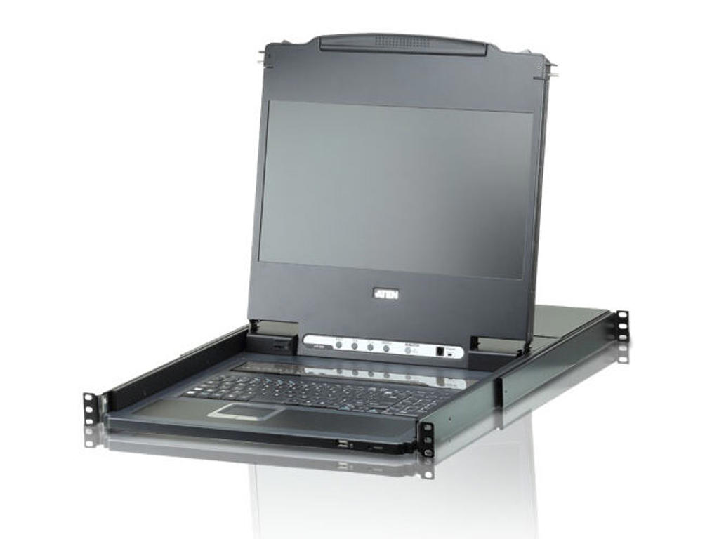 ATEN CL6708MW KVM Switch Stativ-montering Sort