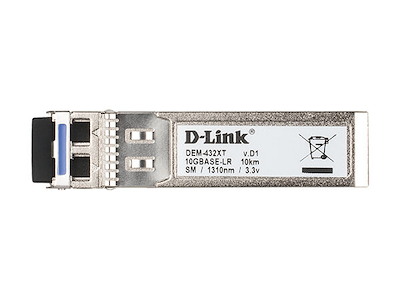 D-Link DEM-432XT modul til netværksmodtager Fiberoptisk 10000 Mbit/s SFP+ 1310 nm