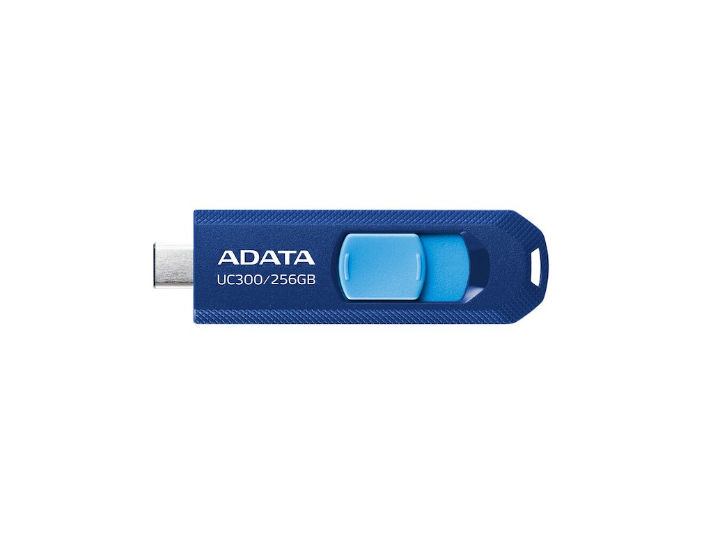 ADATA UC300 USB-nøgle 256 GB USB Type-C 3.2 Gen 1 (3.1 Gen 1) Blå