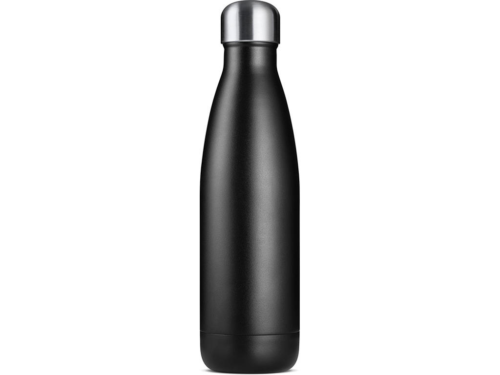 Vandflaske, Thermoeffekt, Matte Black, 500 ml, Jobout 