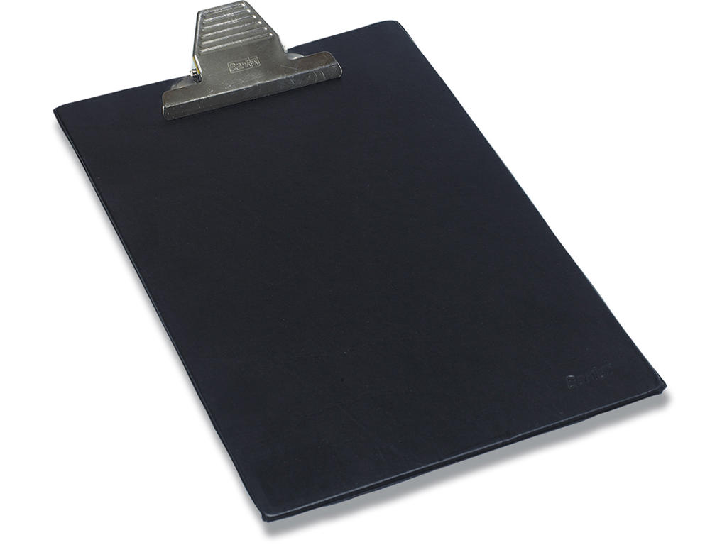 Clipboard, Sort, Uden forside, A4, Bantex