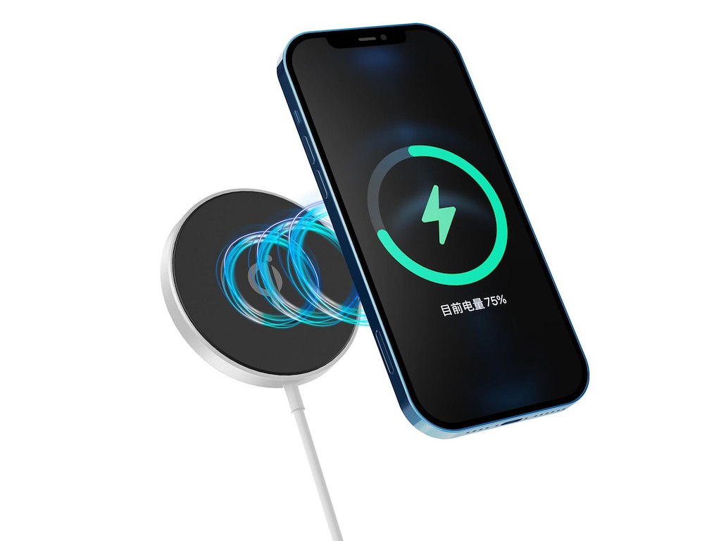 eSTUFF ES638100 oplader til mobil enhed Smartphone Aluminium Vekselstrøm Trådløs opladning Hurtig opladning Indendørs