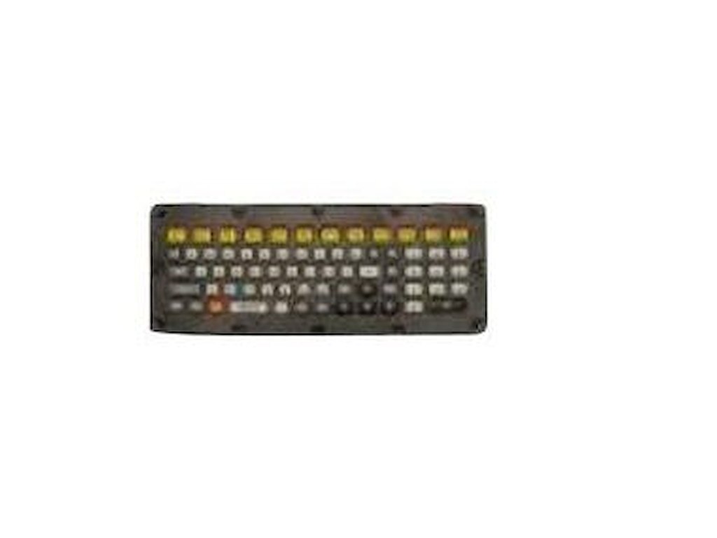 Zebra KYBD-QW-VC80-S-1 tastatur Medicinsk USB QWERTY US engelsk Sort, Gul