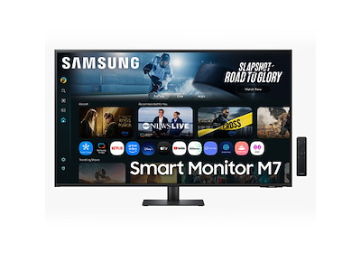 Samsung M7 M70F computerskærm 109,2 cm (43") 3840 x 2160 pixel 4K Ultra HD LCD Sort