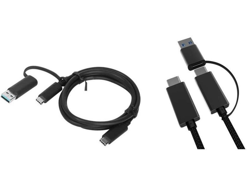 Microconnect USB3.1CCA1 USB-kabel USB 3.2 Gen 1 (3.1 Gen 1) 1 m USB C Sort