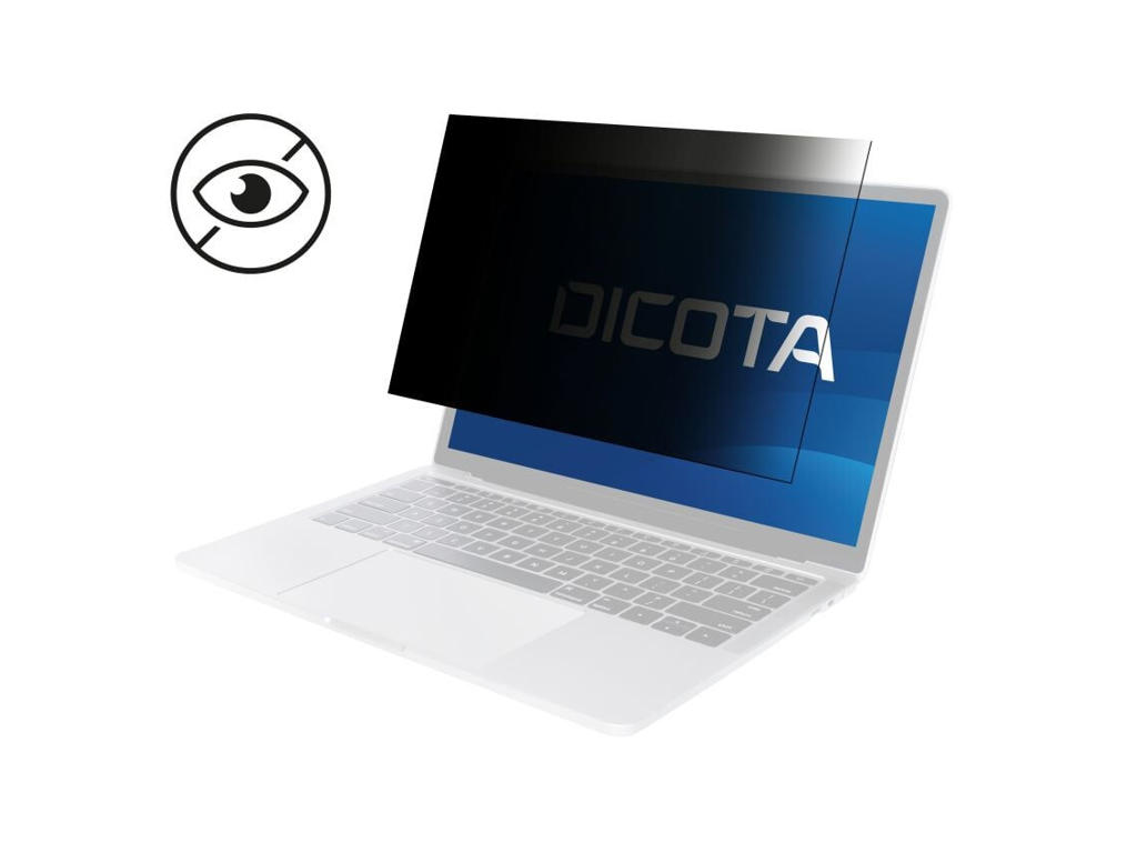 DICOTA Privacy Filter 4-way side-mounted 30,5 cm (12") Monitor/Laptop Rammeløst display privatlivsfilter