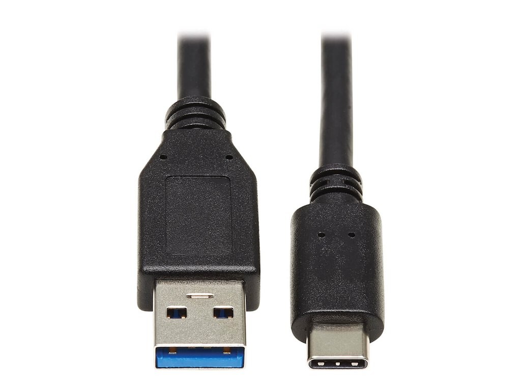 Tripp Lite U428-20N-G2 USB-kabel USB 3.2 Gen 2 (3.1 Gen 2) 0,5 m USB C USB A Sort