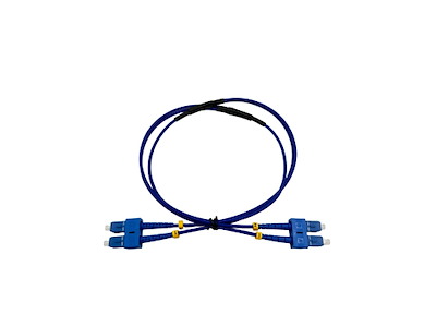Microconnect Fiber Patch Cable - SC-SC 15m OS2 Armored InfiniBand og fiberoptisk kabel Blå