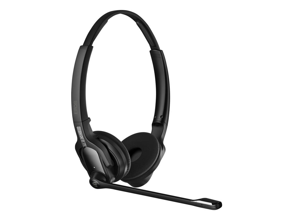 EPOS IMPACT D 30 HS Headset Trådløs Kontor/Callcenter Sort