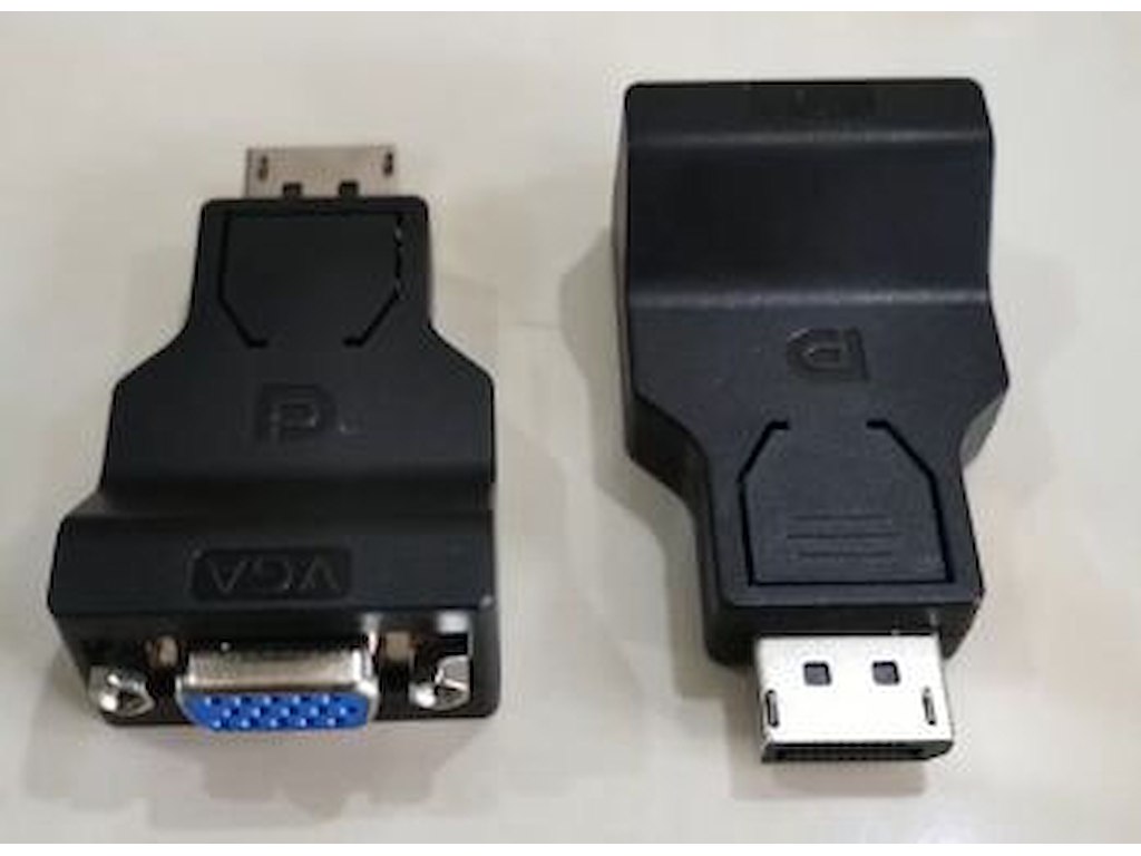 Microconnect MC-ITH-DP1.2-VGA videokabel adapter DisplayPort VGA (D-Sub) Sort