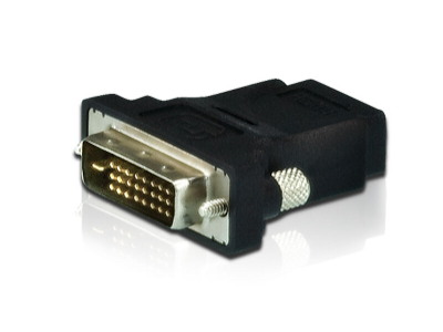 ATEN 2A-127G kabel kønsskifter DVI HDMI Sort