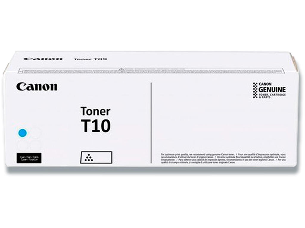 Toner, T10, Cyan-blå, 10.000 sider, Canon 4565C001