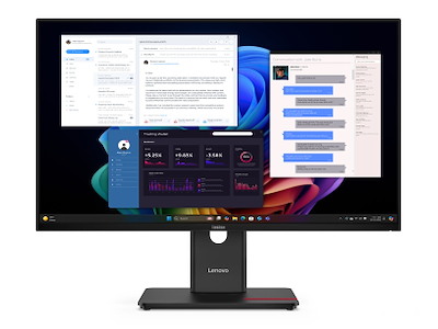 Lenovo ThinkVision T27UD-40 computerskærm 68,6 cm (27") 3840 x 2160 pixel 4K Ultra HD LCD Sort