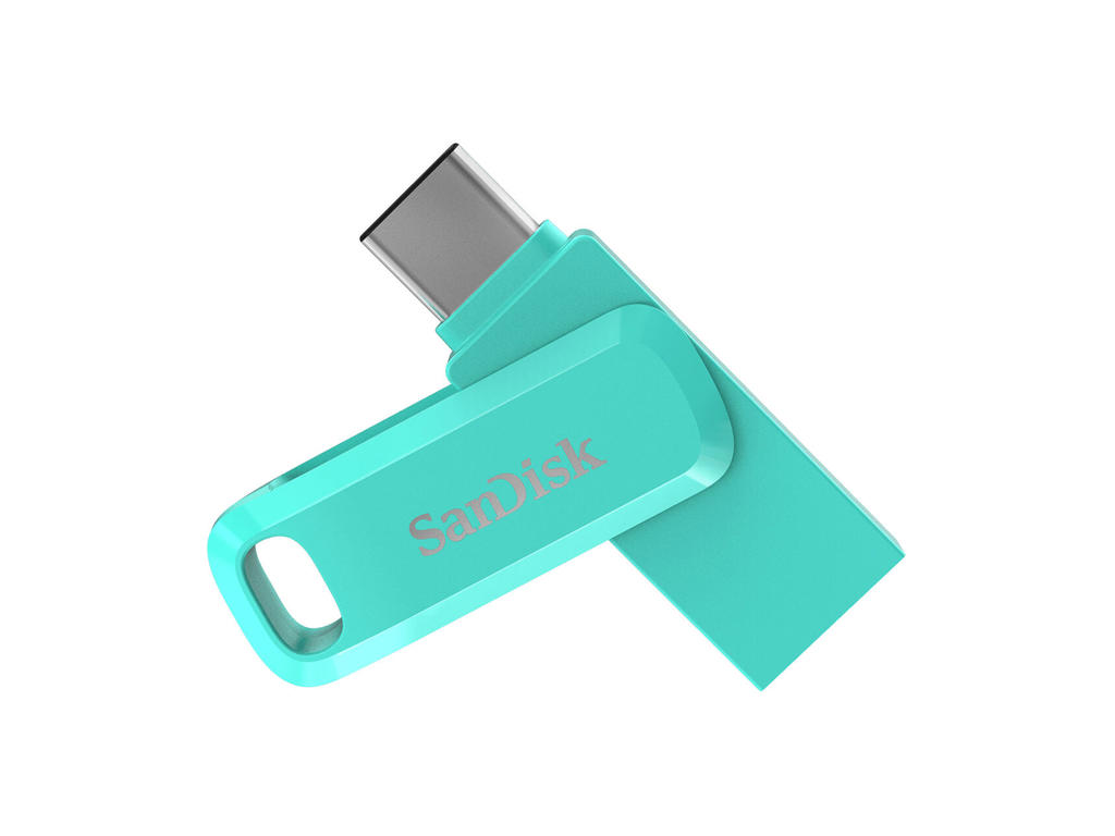 SanDisk Ultra Dual Drive Go USB-nøgle 128 GB USB Type-A / USB Type-C 3.2 Gen 1 (3.1 Gen 1) Grøn