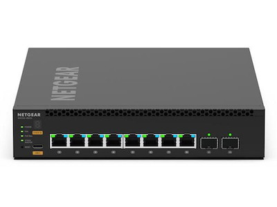 NETGEAR MSM4310 Administreret L3 2.5G Ethernet (100/1000/2500) Strøm over Ethernet (PoE) 1U Sort