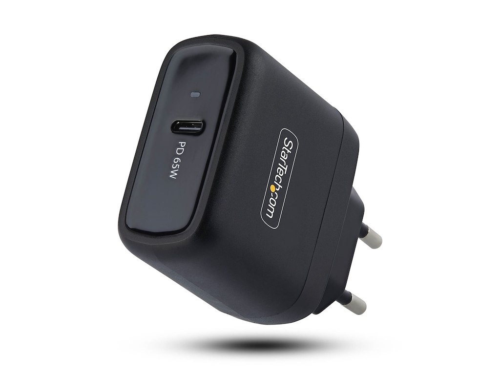 StarTech.com 1065EB-WALL-CHARGER oplader til mobil enhed Universel Sort Vekselstrøm Hurtig opladning Indendørs