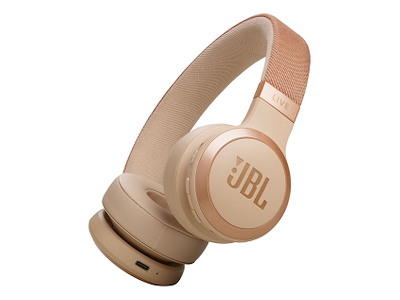 JBL Live 670NC Headset Trådløs Opkald/musik Bluetooth Sand