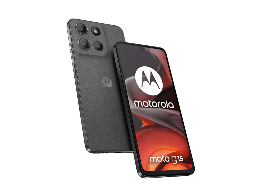 Motorola moto g15 17,1 cm (6.72") Dual SIM Android 15 4G USB Type-C 4 GB 128 GB 5200 mAh Grå