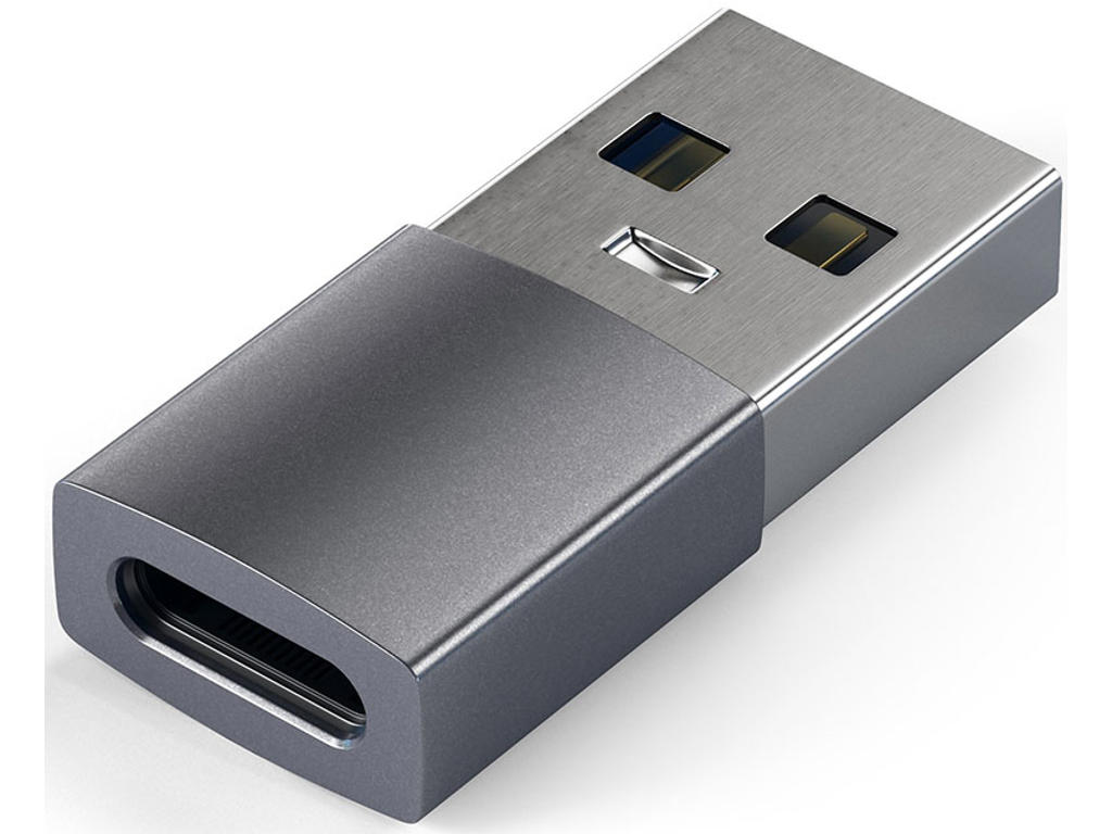 Satechi ST-TAUCM kabel kønsskifter USB-A USB-C Grå