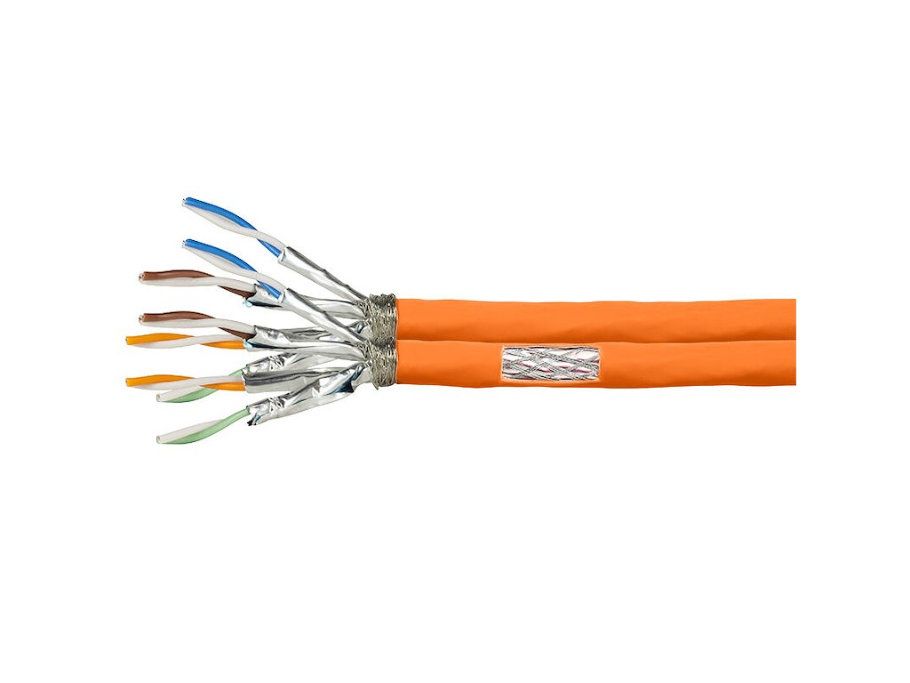 LogiLink CPV0065 netværkskabel Orange 50 m Cat7 S/FTP (S-STP)