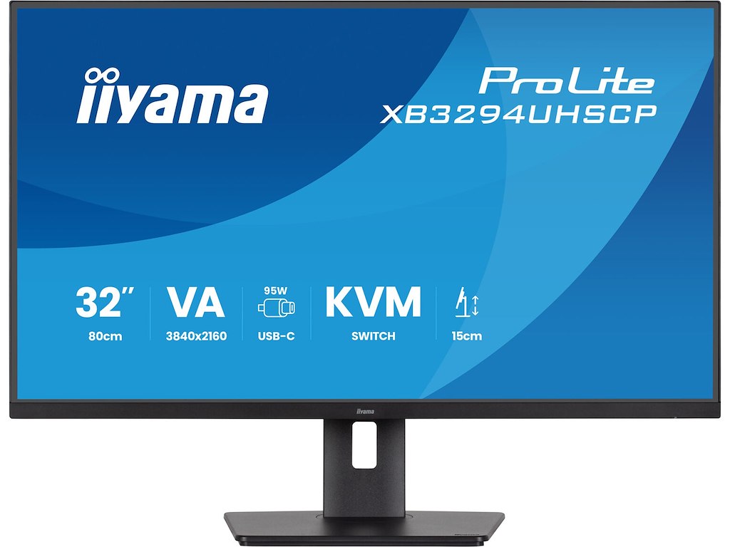 iiyama ProLite XB3294UHSCP-B1 computerskærm 80 cm (31.5") 3840 x 2160 pixel 4K Ultra HD Sort