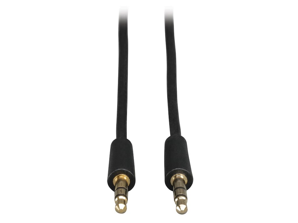 Tripp Lite P312-010 lydkabel 3,05 m 3.5mm Sort