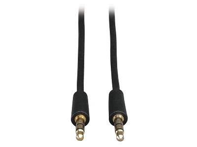 Tripp Lite P312-010 lydkabel 3,05 m 3.5mm Sort