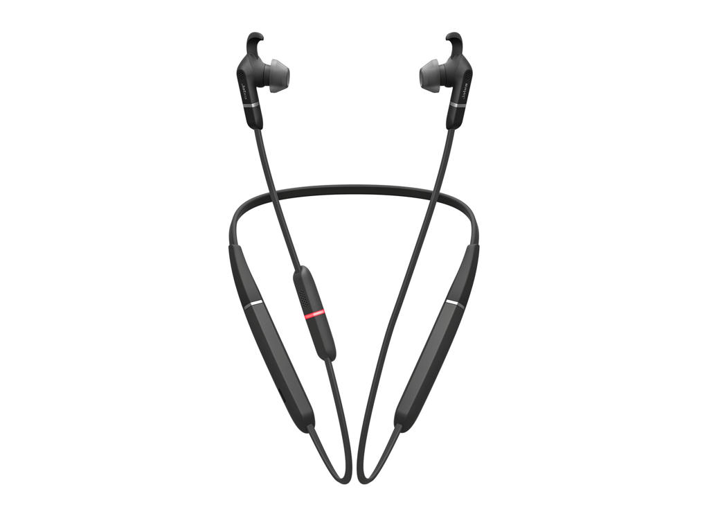 Jabra Evolve 65e Headset Trådløs Halsbånd Kontor/Callcenter Micro-USB Bluetooth Sort