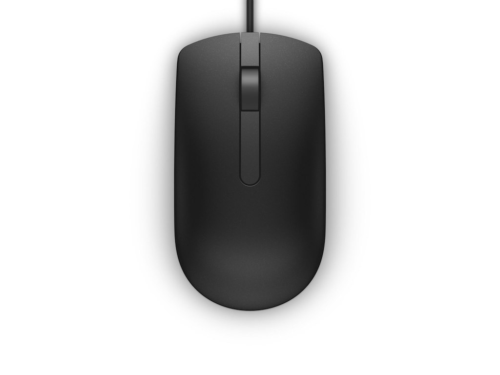 DELL MS116 mus Kontor Ambidextrous USB Type-A Optisk 1000 dpi
