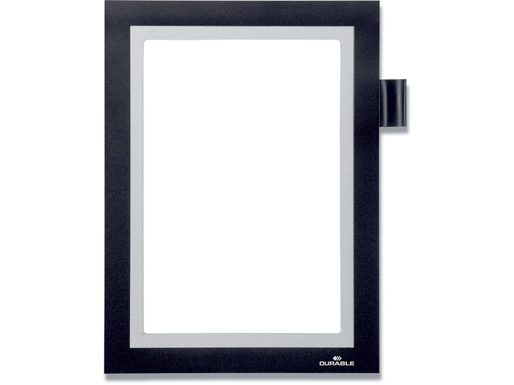 Inforamme, A5, Sort, Selvklæbende, 1 stk, Durable DURAFRAME NOTE
