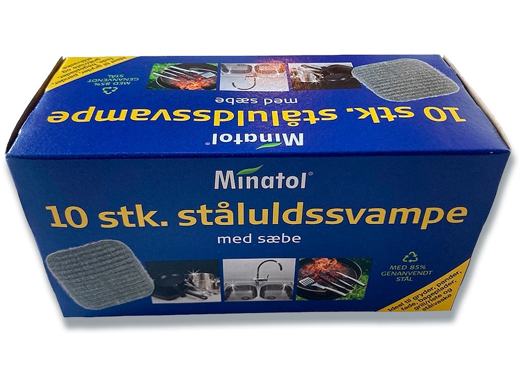 Ståluld, Med sæbe, Minatol