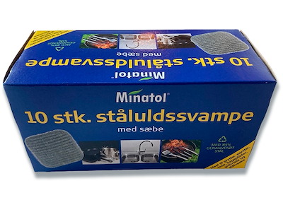 Ståluld, Med sæbe, Minatol