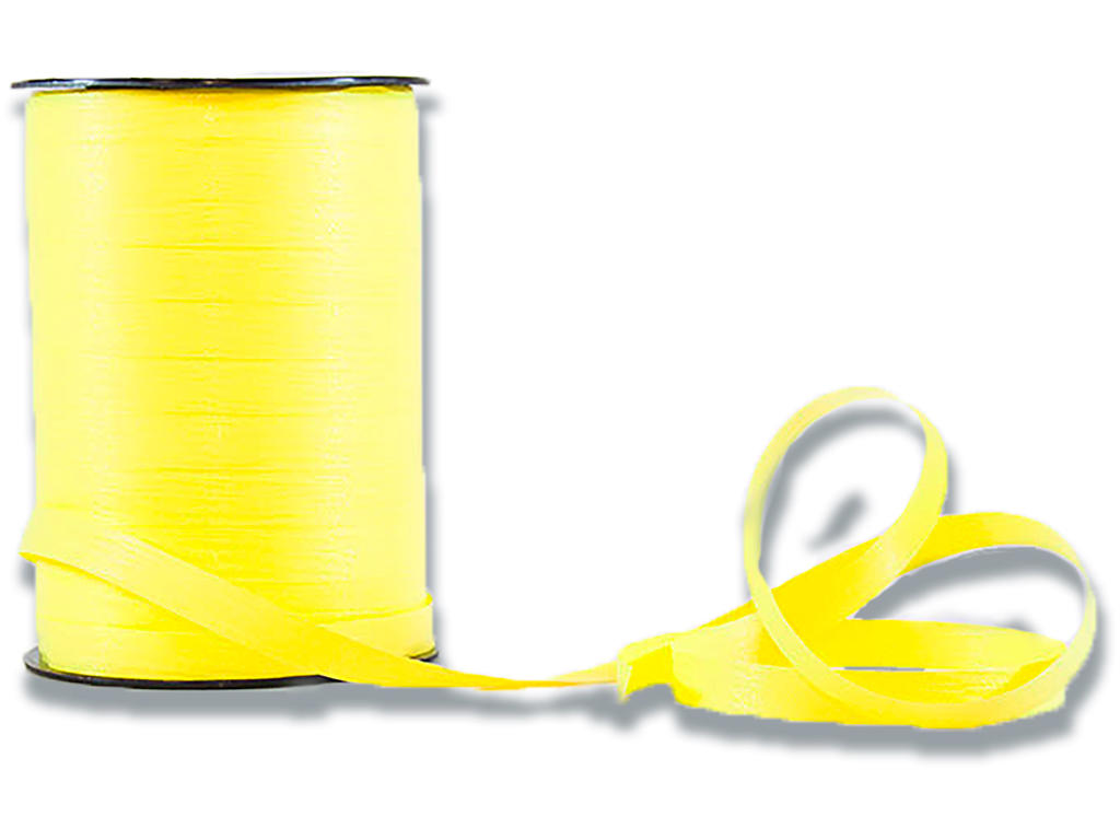 Gavebånd, PP, 10mm x 250m, Gul, Roliba Matline LUX 