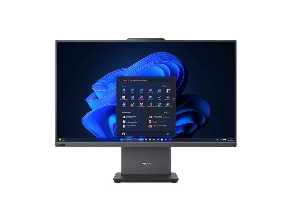 Lenovo ThinkCentre neo 50a 27 Gen 5 Intel® Core™ i3 i3-1315U 68,6 cm (27") 1920 x 1080 pixel All-in-One PC 16 GB DDR5-SDRAM 512 GB SSD Windows 11 Pro Wi-Fi 6 (802.11ax) Grå