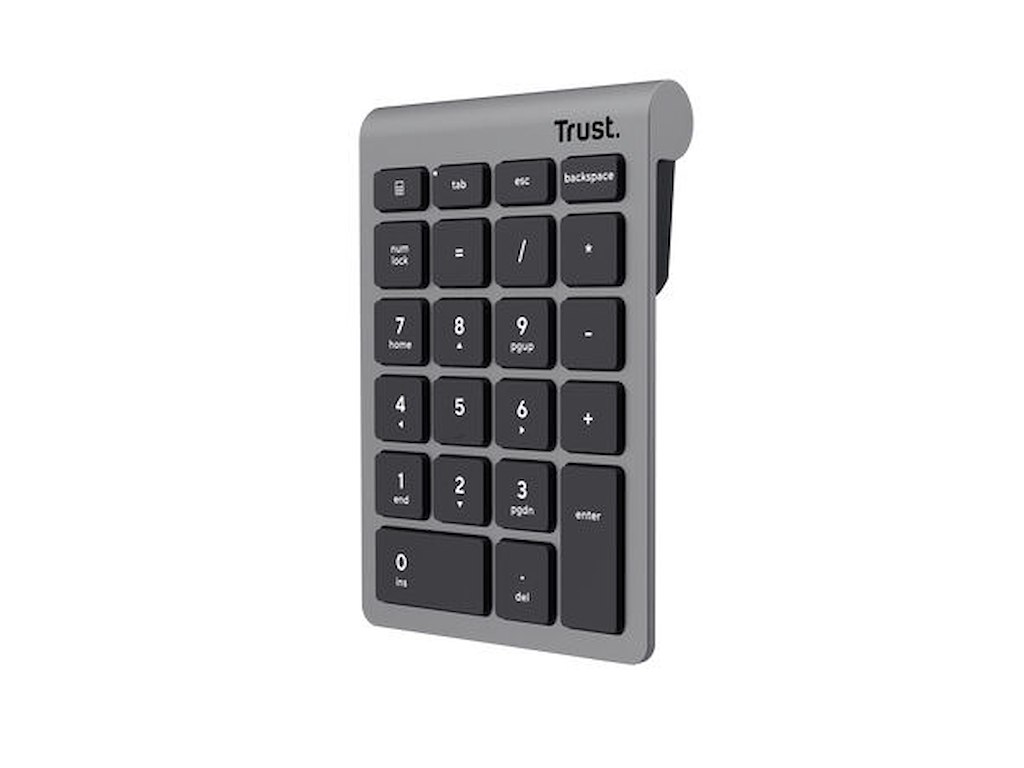 Trust Xalas numerisk tastatur Laptop/PC RF trådløst Sølv